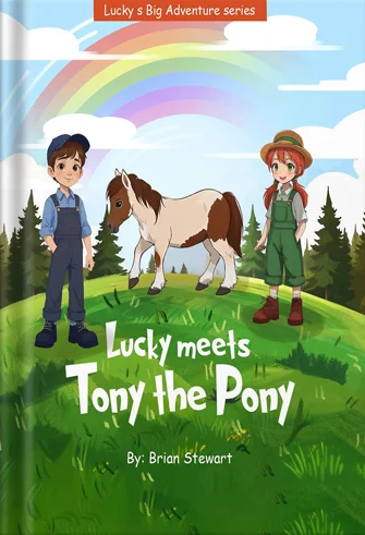 Lucky Meets Tony the Pony